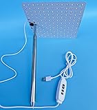 Carreuty 2 Stück Pflanzenleuchte LED Vollspektrum