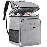 Lifewit 32L, 34 Dosen, isolierte Kühltasche, Große kühlrucksack, auslaufsichere tragbare...