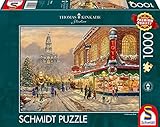 Schmidt Spiele 59936 Thomas Kinkade, Ein Weihnachtswunsch, 1000 Teile Puzzle