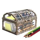 Schatzkiste, Spielzeug, transparent, Schatzsammlung, Aufbewahrungskiste – tragbare Vintage-Box...