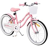 Actionbikes Kinderfahrrad Starlight | 20 Zoll - V-Brake Bremsen - Kinder Fahrrad für Mädchen - Von...