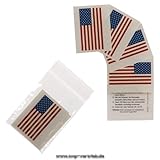 5 x Amerika Tattoo Fan Fahnen Set - America temporary tattoo Flag (5)