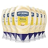Hellmann's Hellmann's Real Mayonnaise 250ml Flasche, 8er Pack (8 x 250)