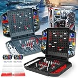 FSWWSF Schiffe Versenken Spiel Battleship Schiffe Versenken Brettspiel Im Kleinformat FüR Die Ganze...