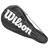 Wilson Performance Schlägerhülle für einen Tennisschläger Cover Performance Schwarz...