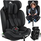 KIDIZ® Autokindersitz Kinderautositz mit Isofix Gruppe 1+2+3 9-36 kg 5-Punkt-Sicherheitsgurt,...