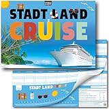 Stadt Land Fluss Kreuzfahrt Geschenk Cruise Lustiges Familienspiel Quiz Urlaub, Reise Der Spielblock...