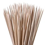 100 Pflanzstäbe Bambus Holz 90 cm lang 6 mm Dm. I Rankhilfe für Pflanzen I Bambusstäbe als...