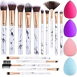 Make up Pinsel FILY DUAIU 15PCs Pinselset Makeup Schminkpinsel Set Synthetische Rouge Contour...