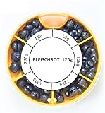 STMK Bleischrot Sortimentsdose 120gr (1,0gr, 1,25gr, 1,8gr und 2,9gr)