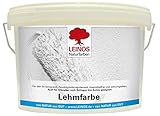 Leinos 655 Lehmfarbe für Innen naturweiß 2,5 l