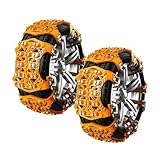 Notfall Anti -Slip -Schneeketten für Auto SUV Truck ATV Universal Winter Sicherheitsketten für Eis...