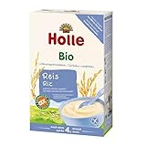 Holle Bio Getreidebrei Reisschleim, 6er Pack (6 x 250 g)