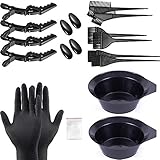 Haar Färben Färbung Set,20 Teile DIY Beauty Salon Tool Kit,Bürstenkamm, Haartönungsschale,...