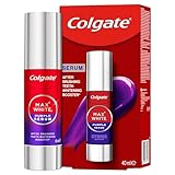 Colgate Max White Purple Serum 40ml, Lila Zahnaufhellung, hellt sofort auf, Zweifach-Aktiv-Formel...