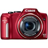 Canon SX170 is Digitalkamera Compact 16 Megapixel, Zoom 16 x rot