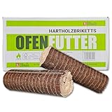 30kg Nestro Hartholzbriketts im 10kg Karton FSC Gluthalter Kamin Ofen Brenn Holzbriketts Heiz Grill...