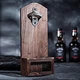 Arola Flaschenöffner & Kronkorkenauffangbehälter und Wand Flaschenöffner Flasche Öffner Bar Bier...