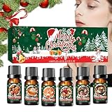 Huile Pour Diffuseur De Noël – 6 Pièces À Longue Durée | Huile ée Pour Maison, Chambre,...