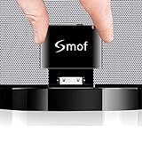 Smof 30 Pin Bluetooth Adapter,Low Latency ipod iPhone Adapter, 30 poliger Bluetooth-Adapter für...