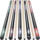 Kmise Billardqueue-Set mit 5–58 Zoll, professionellem Billardqueue aus kanadischem Ahorn,...