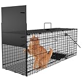 Amagabeli Garden Home Rattenfalle Lebend Lebendfalle 78x26x29cm Tierfalle Als Groß Marderfalle...