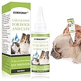 SEGMINISMART Ohrenreiniger für Hunde und Katzen, Lösung zur Ohrenpflege und -Reinigung von...