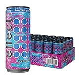 effect BUBBLE GUM Energy Drink - 24 x 0,33l Dose - Mit dem Geschmack eines intensiv süßen...