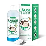 Silberkraft Läuseshampoo 100 ml mit Nissenkamm, zur Behandlung bei Kopfläusen und Nissen,...