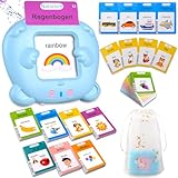 Sprechende Lernkarten Deutsch und Englisch, 255 Blätter 510 Wörter, Sprachspiele Interaktives...