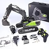 Ferngesteuerter Bagger Ferngesteuert, 1:14 RC Bagger Metall mit Voller Funktion, 22 Kanal Bagger mit...