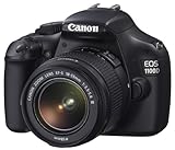Canon EOS 1100D SLR-Digitalkamera (12 MP, 6,9cm (2,7 Zoll) Display, HD-Ready, Live-View, Kit II...