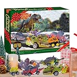 Weihnachts Countdown Kalender | Auto Adventskalender 24,Festliches Ornament Spielzeug Für Feste...