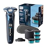 Philips Shaver Series 7000 – Elektrischer Nass- und Trockenrasierer für Herren mit ausklappbarem...
