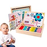 Formen Legespiel - Zweihundertzehn Teile Bunte Knobelspiele Aktivitäten - Geometrische Formen...