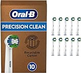 Oral-B Precision Clean Aufsteckbürsten für elektrische Zahnbürste, 10 Stück, mit...