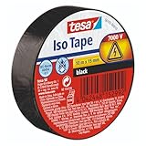 tesa Isolierband - Selbstklebendes Isolierband, hitzebeständig - Zum Isolieren, Reparieren und...