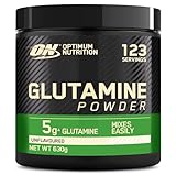 Optimum Nutrition Glutamin-Pulver, l-Glutamin-Aminosäure-Pulver, Nahrungsergänzungsmittel vor und...
