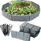 Querformat Bordüre mit Verankerungsspikes (40, Grau)