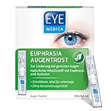 EyeMedica Euphrasia Augentropfen gegen trockene Augen und gereizte Augen, Befeuchtung, Linderung und...
