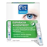 EyeMedica Euphrasia Augentropfen gegen trockene Augen und gereizte Augen, Befeuchtung, Linderung und...