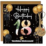 JOYEASE Geschenk 18. Geburtstag Junge Madchen, Lustige Geldgeschenk 18. Geburtstag Junge, Ideen...
