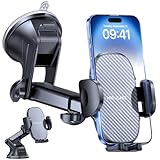 Miracase Handyhalterung Auto[Verbesserter Saugnapf] Handyhalter fürs Auto 360° Drehbar,...