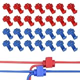 50 Stück Abzweigverbinder Set, Kfz Stromdieb Kfz Stromdiebe, Schnellverbinder, Kabeldieb...