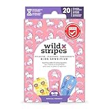 Wild Stripes Kinderpflaster Set I Fingerpflaster I Kids Fantasy I Pflaster Kinder Hautfreundlich I...