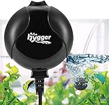 hygger Sauerstoffpumpe für Aquarium, Superleise Aquarium Luftpumpe Geräusch niedriger als 33db...