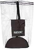 SEAC Schnorcheln Tasche mit Fach, Schwarz