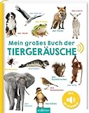 Mein großes Buch der Tiergeräusche: Mit 50 Sounds | Hochwertiges Soundbuch mit realistischen...