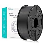 SUNLU PLA Plus 3D Drucker Filament, PLA+ Filament 1.75mm, sauber gewickeltes Filament, robustes 3D...