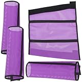 JOINPAYA 4 Stück Atmungsaktive Fliegengamaschen für Pferdebeine Professionelle Netz Stiefel mit...